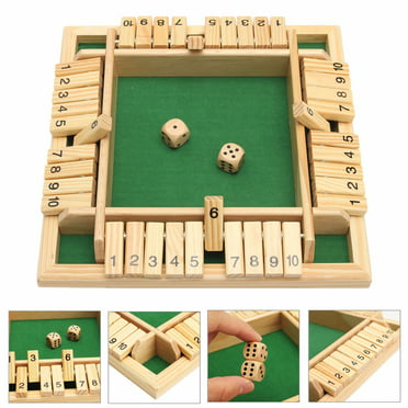 Details about   Wooden Dice Big Six Sided Spot Dots Die Games Board